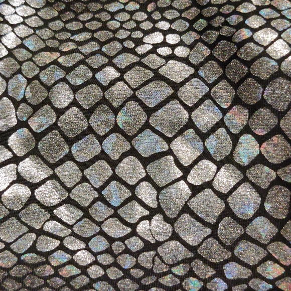 Romwe Faux Snakeskin One-piece Swimsuit - Picture 4 of 4